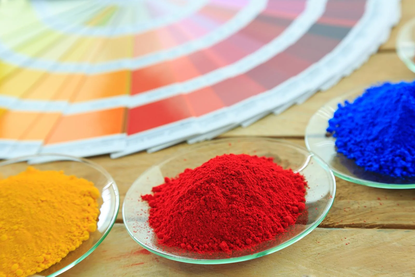 สีฝุ่น Powder Coat ในโทนสีต่าง ๆ