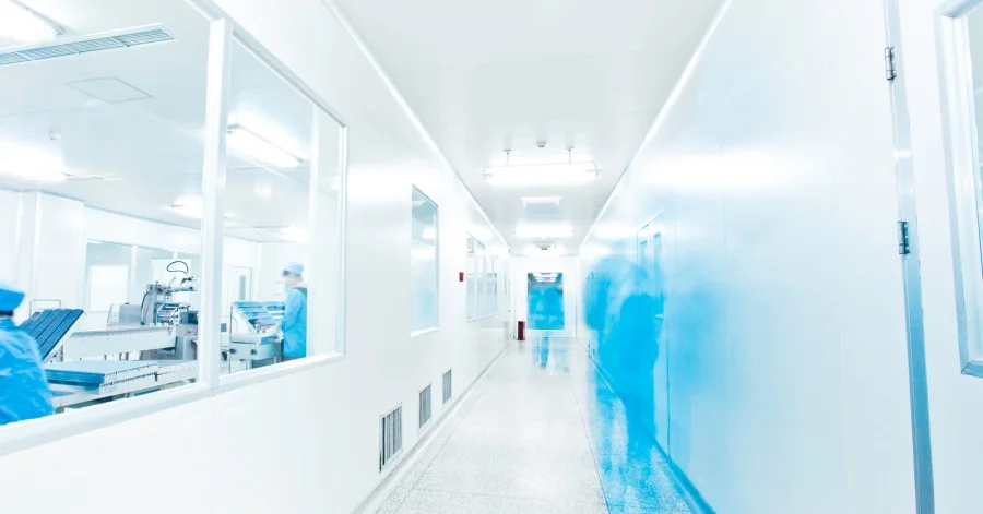 Pollution Degree 1 ห้อง Cleanroom ในโรงงานผลิตยา