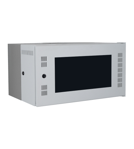 kjl wall rack 6 u partial perforated